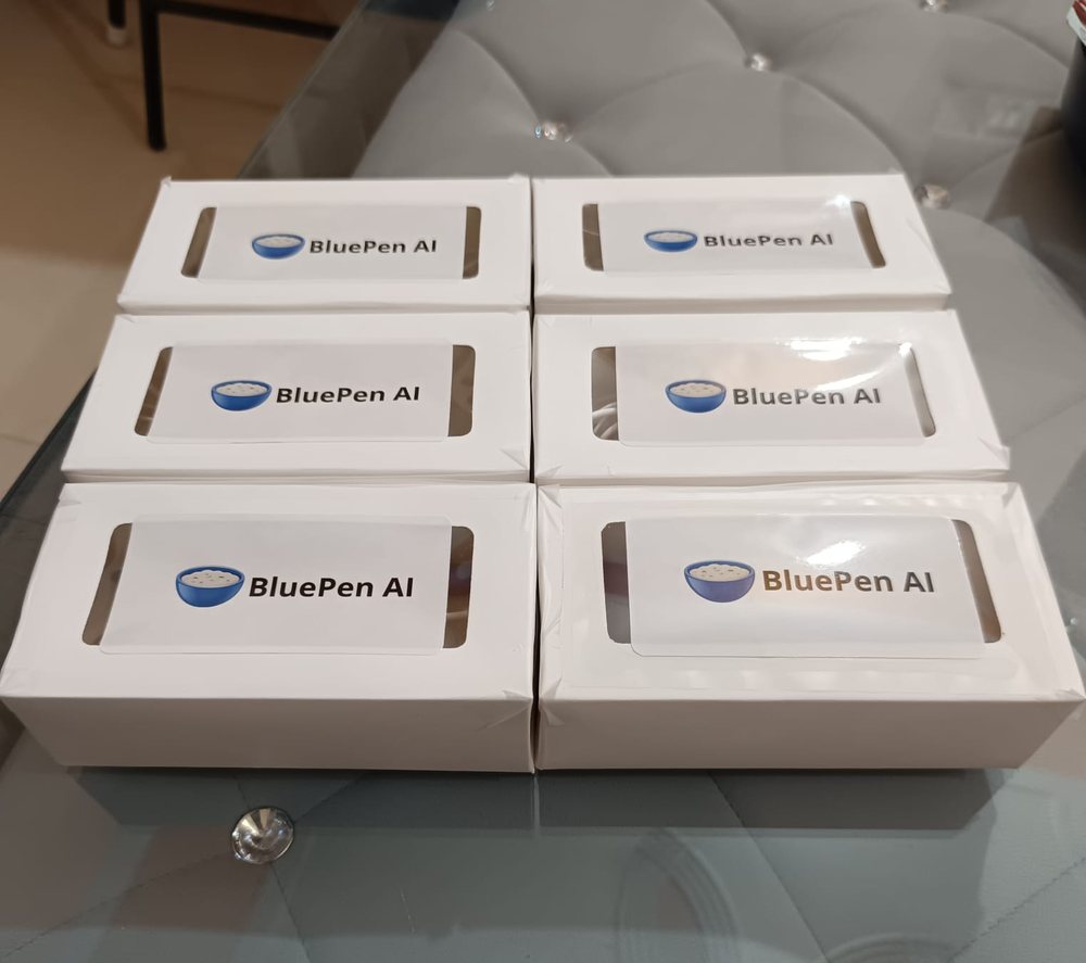BluePen AI units ready to ship