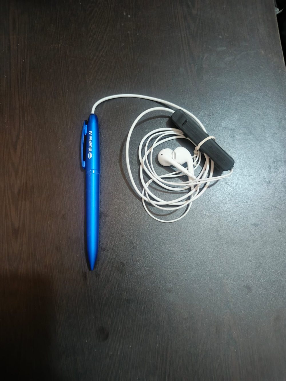 BluePen AI pen and earphone